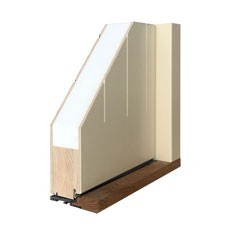 SW17 sisseavanev alu lengis 78/88 mm puit kilp - joonised